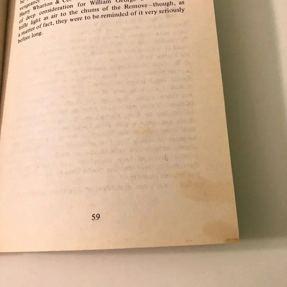 1989 Billy Bunter Gets The Boot Frank Richards Greyfriars Book - Picture 15 of 16